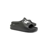 Lacoste Serve Slide 2.0, Sandalia Mujer, Negro, 44.5 EU