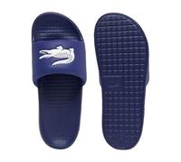 Lacoste Serve Slide Flat Sandalias Tipo Slide para Hombre, Azul, 28.0 cm