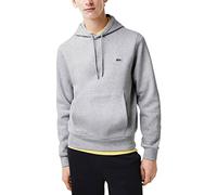 Lacoste Logo Men's Hoodie Ref. SH9623-00-CCA Color Gris Talla 5 Gris 5