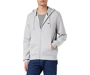 Lacoste SH9626 Sudadera, Plata China, XS Hombre