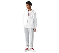 Lacoste Sh9626 Sudaderas, Blanco, L para Hombre