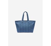 LACOSTE Shopper 'Lacoste Sac Cabas XL Summer Pack Mono Jacquard Denim' azul One Size EUR