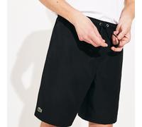 LACOSTE Short de deporte de poliéster Lacoste Sport. Color Negro