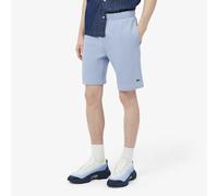 LACOSTE Short recto de muletón Lacoste Sport. Color azul cielo