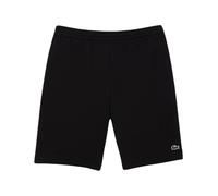 Lacoste- Shorts de Algodón Negro Bordado de Cocodrilo- Shorts- Hombre- Negro- M- Shorts de Algodón Negro Bordado de Cocodrilo