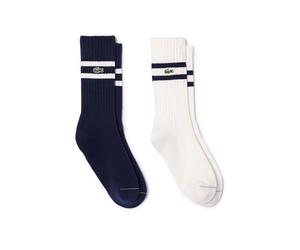 LACOSTE-SOCKS-RA6842-00, Azul Marino/Blanco, 43/46