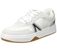 Lacoste Sport Hombre Zapatillas L001, Wht Blk, 42.5 EU