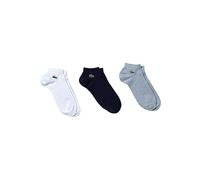Lacoste Sport RA4183 Calcetines, Argent Chine/Marine-Blanc, 39/42 Unisex Adulto