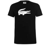 Lacoste Sport TH2042 Camiseta y Cuello Turtle, Hombre, Negro Noir/Blanco, XL