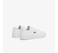 Lacoste STORM 96 2K - Tenis para hombre, Blanco/plateado, 42 EU