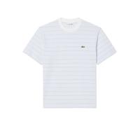 Lacoste - Striped T-Shirt - Tops - Hombre - Azul - L -