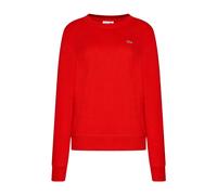 Lacoste- Sudadera clásica roja de cuello redondo- Sweatshirts & Hoodies- Mujer- Rojo- 2XL- Sudadera clásica roja de cuello redondo