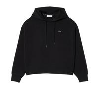 Lacoste- Sudadera con capucha de corte oversized- Sweatshirts & Hoodies- Mujer- Negro- S- Sudadera con capucha de corte oversized