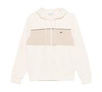 Lacoste- Sudadera con capucha y cremallera Colorblock- Sweatshirts & Hoodies- Hombre- Beige- XL- Sudadera con capucha y cremallera Colorblock