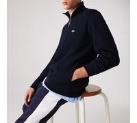 LACOSTE Sudadera con cremallera en el cuello Lacoste Sport. Color Azul Marino