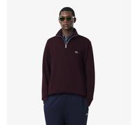 LACOSTE Sudadera con cremallera en el cuello Lacoste Sport. Color burdeos