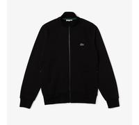 LACOSTE Sudadera con cremallera y cuello alto. Color Negro