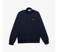 Lacoste Sudadera con cremallera y cuello alto. Talla S. Color Azul