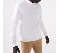 LACOSTE Sudadera con cuello redondo. Color Blanco