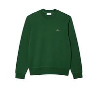 Lacoste- Sudadera con Cuello Redondo de Felpa- Sweatshirts & Hoodies- Hombre- Verde- S- Sudadera con Cuello Redondo de Felpa