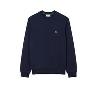 Lacoste- Sudadera de Felpa de Corte Clásico- Sweatshirts & Hoodies- Hombre- Azul- S- Sudadera de Felpa de Corte Clásico