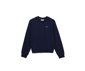 Lacoste - Sudadera Suelta para Mujer, Azul Marino, 42