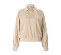 Lacoste- Sudaderas- Sweatshirts & Hoodies- Mujer- Marrón- XS- Sudaderas
