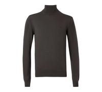 Lacoste - Suéter de Cuello Alto de Lana Merino - Knitwear - Hombre - Marrón - S -