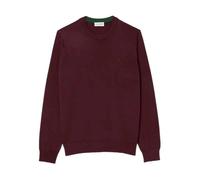 Lacoste - Suéter de Cuello Redondo de Lana Merino - Knitwear - Hombre - Rojo - L -