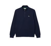LACOSTE Suéter Troyer azul oscuro | XXL
