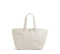 Lacoste Summer Pack Bolsa shopping crema, algodón, mujer