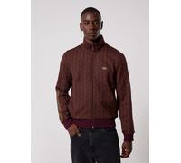 Lacoste Sweatshirt Zippé homme M Burdeos