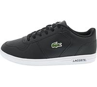 Lacoste T-Base - Zapatillas bajas, color negro, Blk Wht, 44 EU