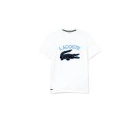 Lacoste T- Camiseta para Hombre, Blanco, XXL