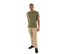 Lacoste T-shirt TH6709 00 BMY Verde Kaki Verde Kaki/6 - XL