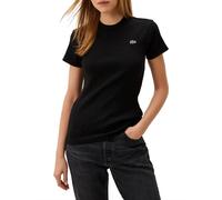 Lacoste Camiseta de canalé de algodón de corte ajustado TF5538-00-031 XS