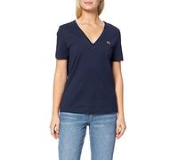 Lacoste TF8392 Camiseta, Marine, 34 para Mujer