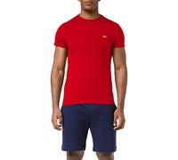 Lacoste T-shirt col rond en jersey M Rojo