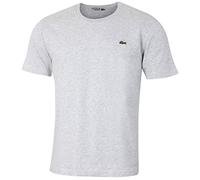 Lacoste TH7618, Camiseta para Hombre, Gris (Argent Chiné Cca), Large (Talla del fabricante: 5)