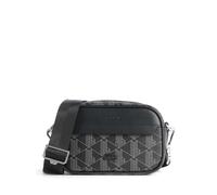 Lacoste - Bandolera pequeña de hombre The Blend en lona con monograma Taille Talla única Monogram Noir Gris