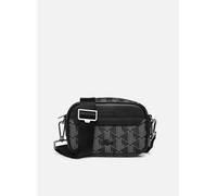 Lacoste The Blend Small Monogram Canvas Crossbod T.U Negro