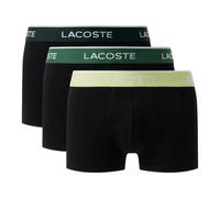 Lacoste - Tripack Boxers Cotton Trunk - Underwear - Hombre - Negro - XL -