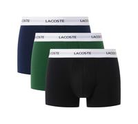 Lacoste - Tripack Bóxers de Algodón Elástico - Underwear - Hombre - Multicolor - L -