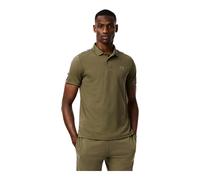 Lacoste Ultra-Dry UPF30 Logo Stripe Sport Polo Olive Camiseta de hombre M