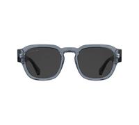 Lacoste Unisex Adult Sunglasses L6090S - Tranparent Light Grey Blue with Solid Grey Lens