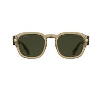 Lacoste Unisex Adult Sunglasses L6090S - Transparent Caramel with Solid Khaky Lens