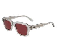 Lacoste Unisex L6048S 038 Gafas de sol Inyección biológica Gris Redonda Normal