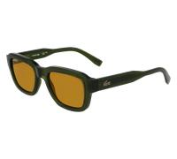 Lacoste Unisex L6048S 275 Gafas de sol Inyección biológica Verde Redonda Normal