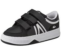Lacoste Unisex Niño L001 222 1 SUI Zapatillas, Negro y Blanco, 21 EU