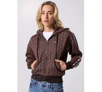 Lacoste Veste de survêtement zippée en jacquard 34 Marrón